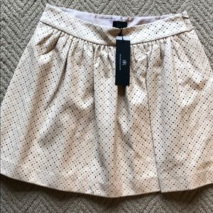 Banana Republic Monogram faux leather skirt
